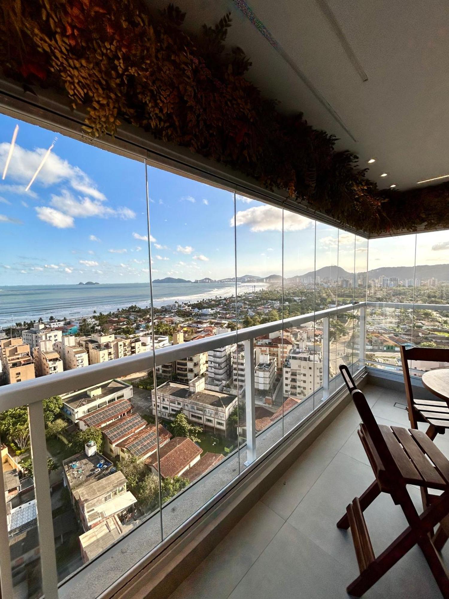 Apt Enseada Vista Mar Гуаружа Экстерьер фото