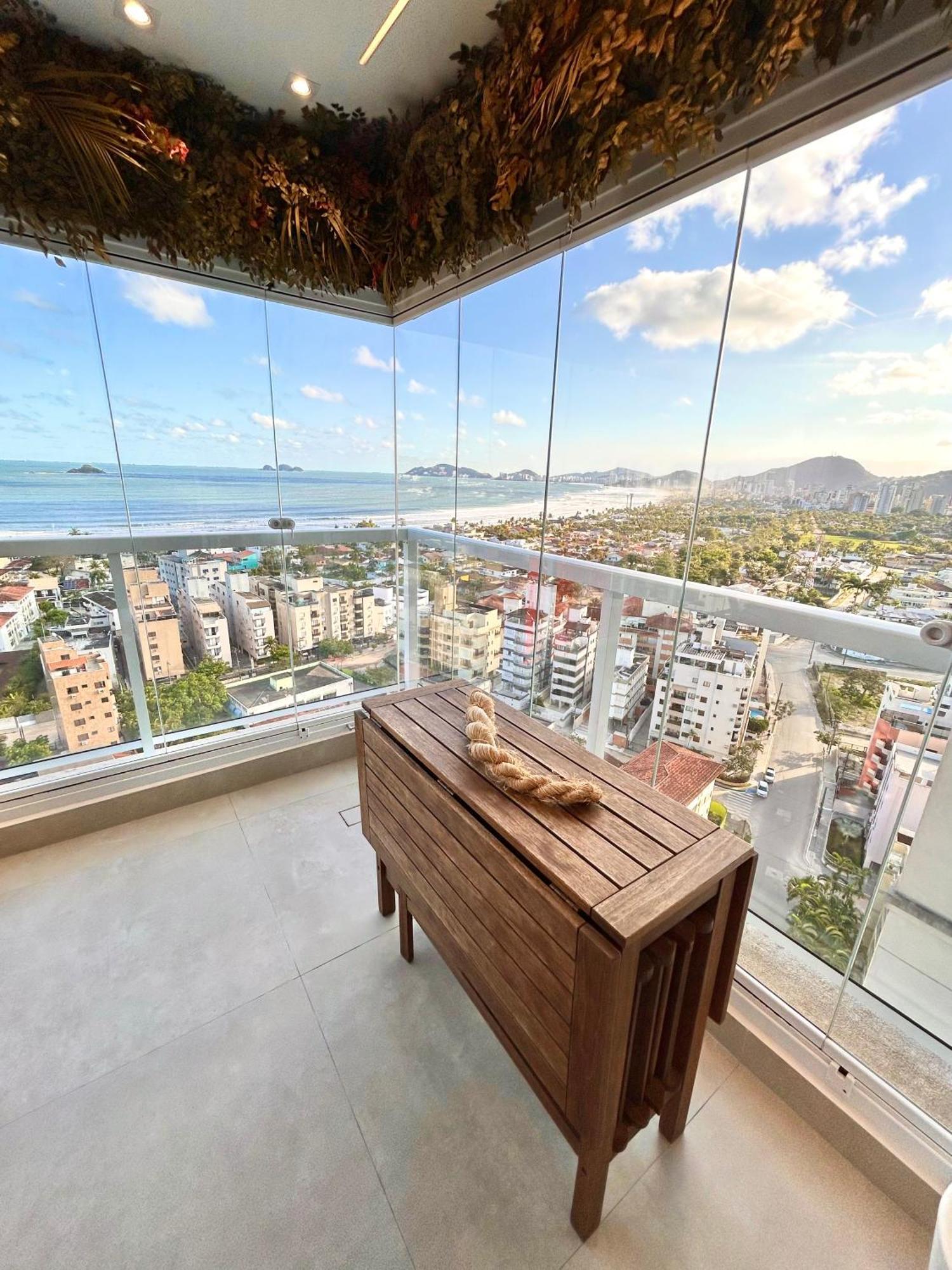 Apt Enseada Vista Mar Гуаружа Экстерьер фото
