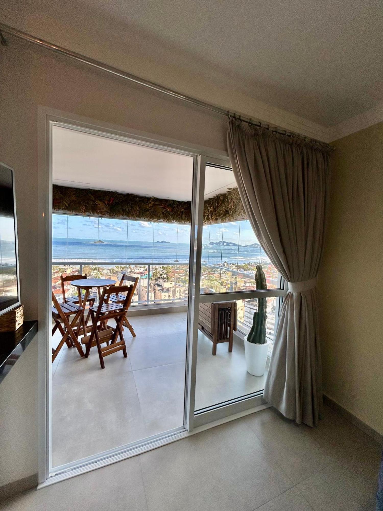 Apt Enseada Vista Mar Гуаружа Экстерьер фото